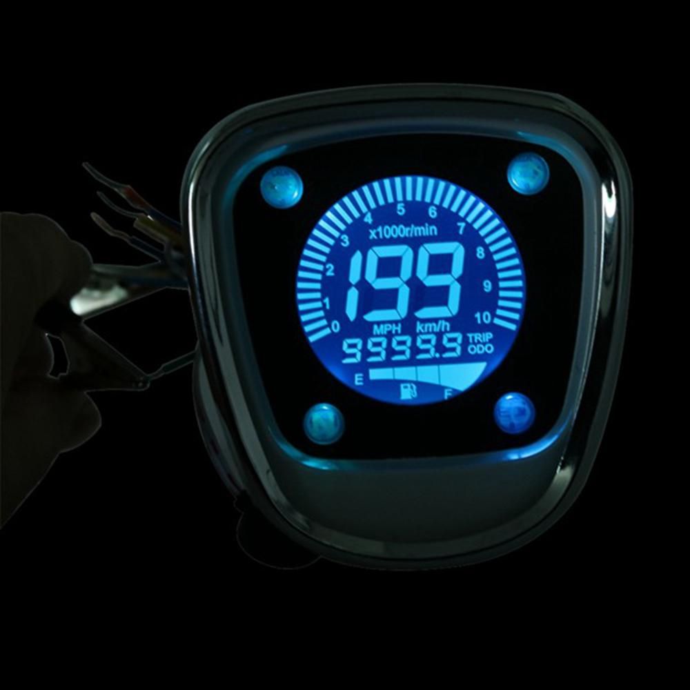 Motorcycle LCD Digital Meter Rpm Odometer Speedometer Assy