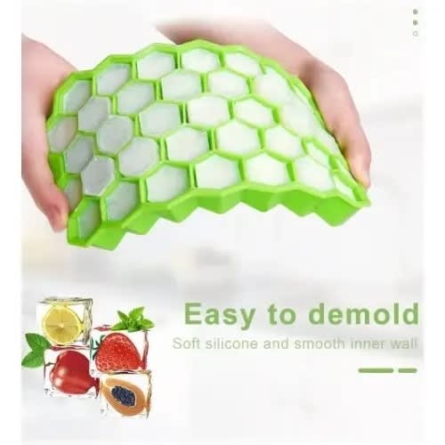 Honeycomb Silicone Ice Cube Maker Tray