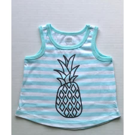 Baby Girl & Toddler Pineapple Sleeveless Tank Top