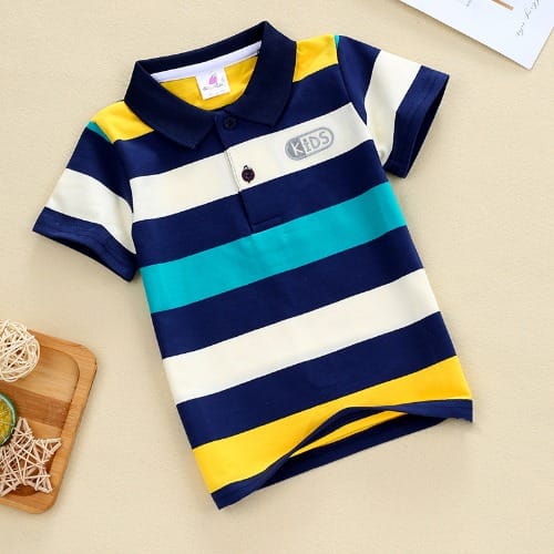 Kids Polo Shirts - Unisex - Multi Color