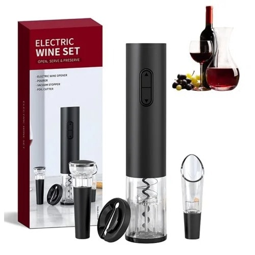 Electric Wine Opener Set