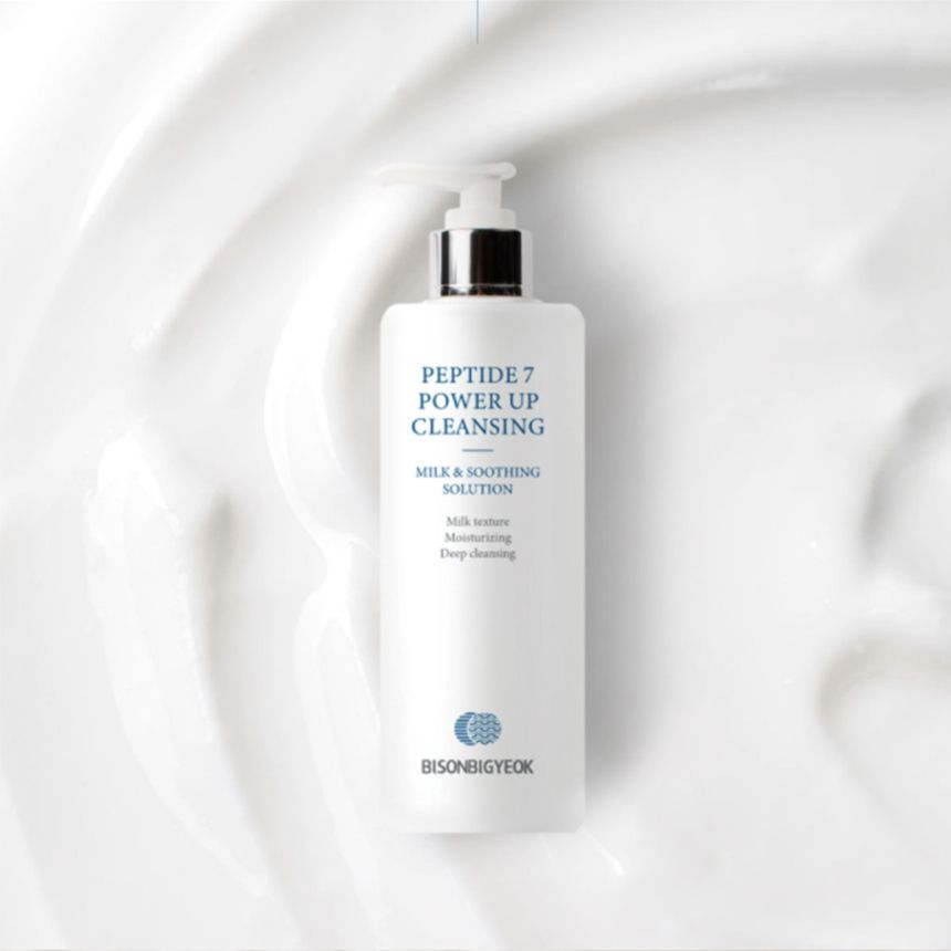 Peptide7 PowerUp Cleansing Milk Soothing Solution Skin Care