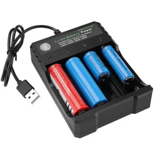 Rechargeable Lithium Battery Charger 18650