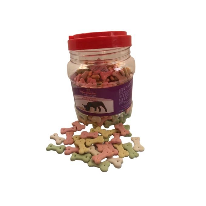 TD Dog Premium Cookie Biscuit Mixed Flavored Treat 450g