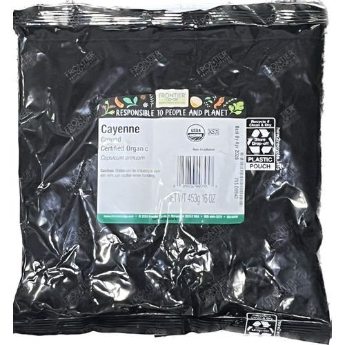 Organic Ground Cayenne, 16Oz 453G
