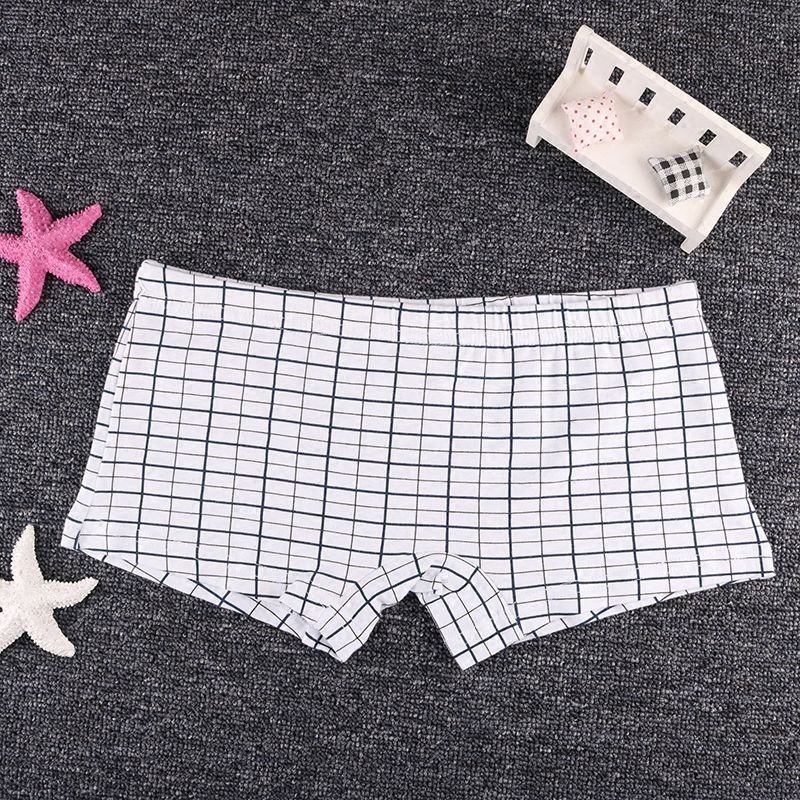 1pcs Tomboy Cotton Boxer Briefs Women Plus Size Underwear