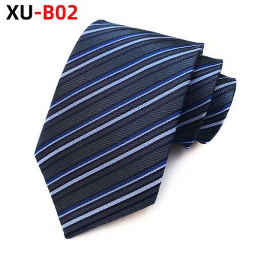 Men Classic Check Tie Jacquard Woven Formal Business Slim Neckties