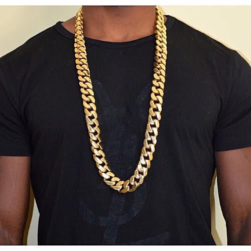 Men's Cuban Miami Gold Necklace