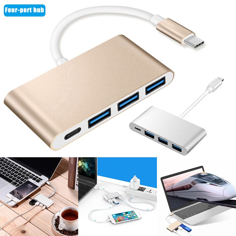Type C USB 3.0 Hub Charging Adapter