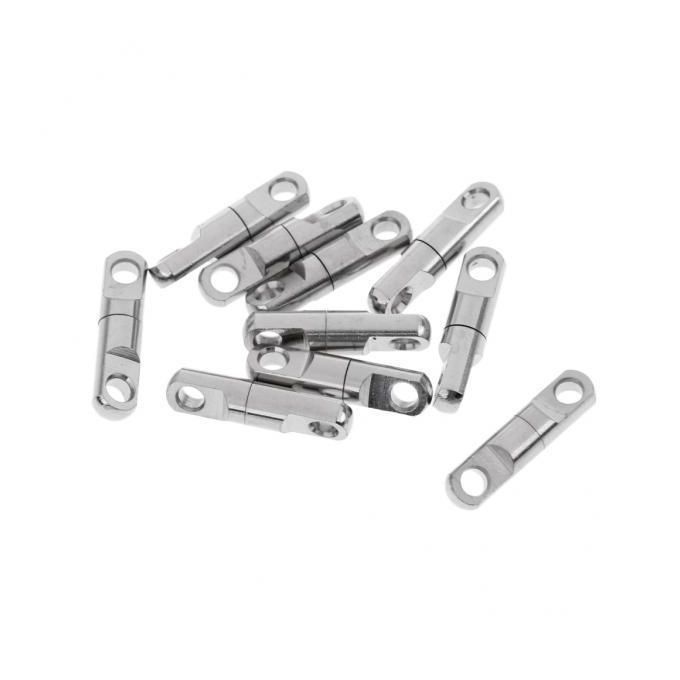 2x Swivels To Hook Connectors Swivel Ball Clips Rings Metal