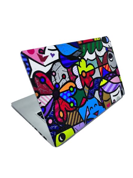 Laptop Skin Cover - Colourful Pattern 1 (Pimp Nation)
