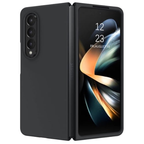 Silicone Phone Case For Samsung Galaxy Z Fold 5 - Black