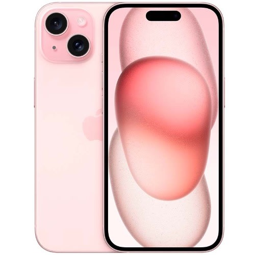 iPhone 15 5G - 6.1" - 128GB ROM - 6GB RAM - Nano SIM - 3349mAh - Pink (Renewed)