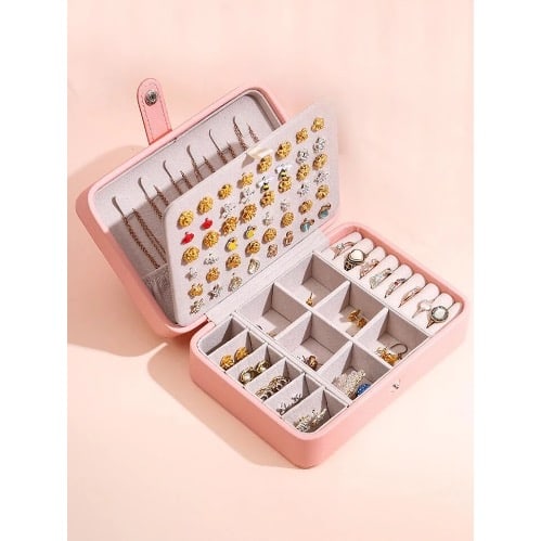 Leather Jewelry Storage Box