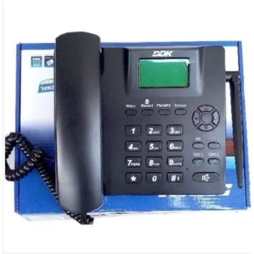 Gsm Fixed Wireless Phone With Double Sim Slot + FM Radio