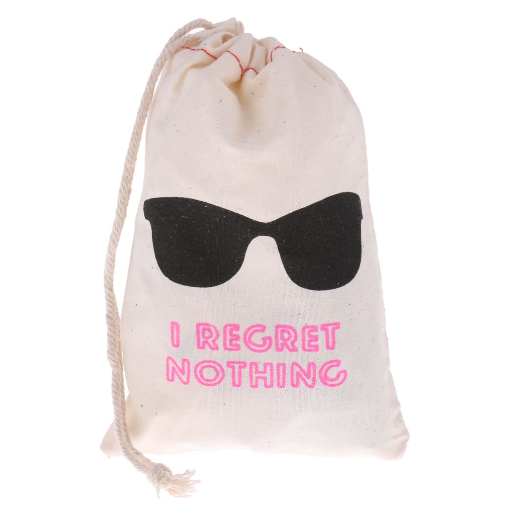 60 In 1 Novelty Sunglass I Regret Nothing Hangover Kit Bag Christmas