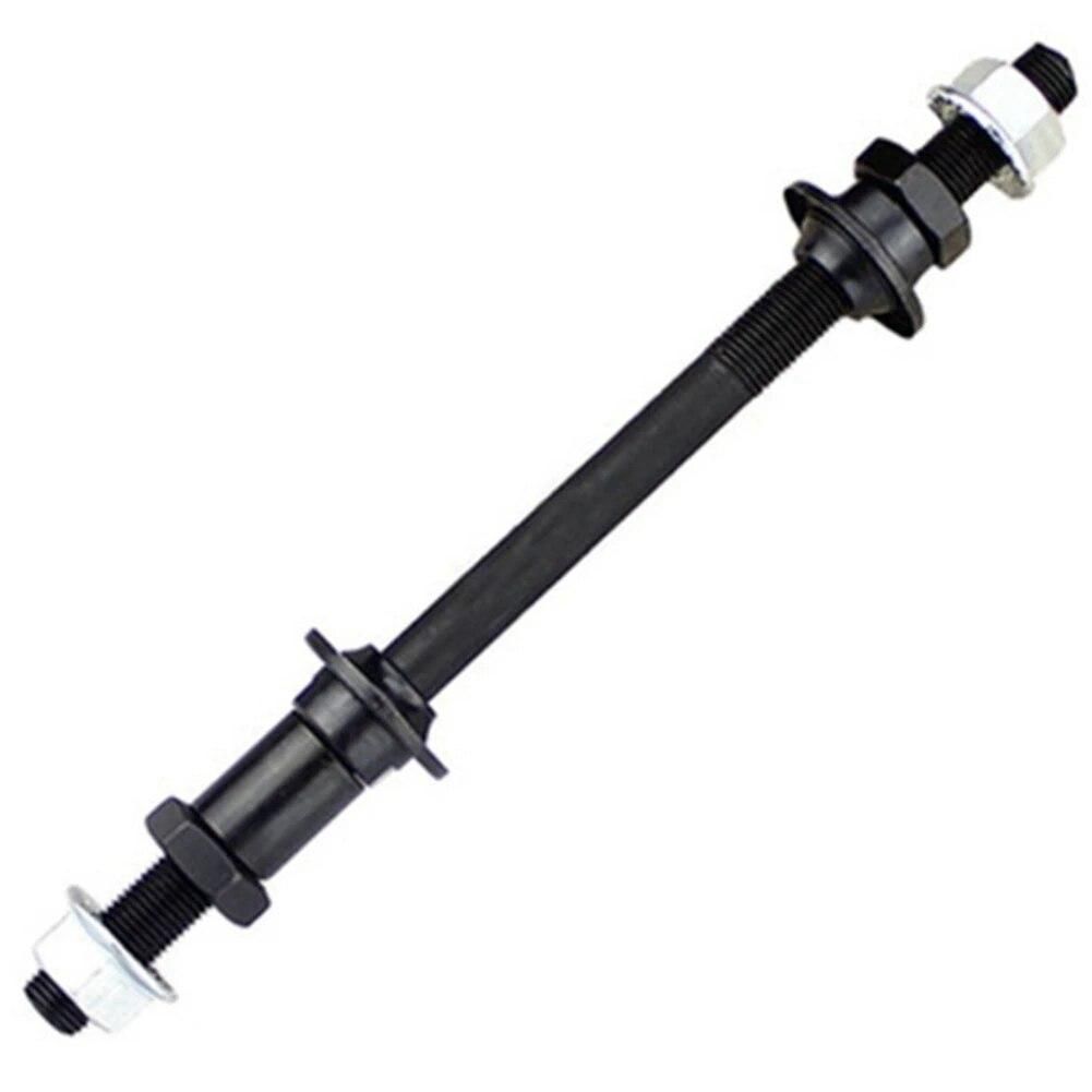 Lengthened 240mm Mountain Bike Snow Bike Bicycle Hubs Rear Axle Refitted Solid Axle Rear Axle Bicycle Accessory Axle