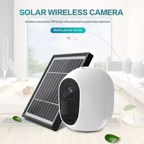 Solar Battery Powered Wireless Cctv Hd 1080p Ip Camera