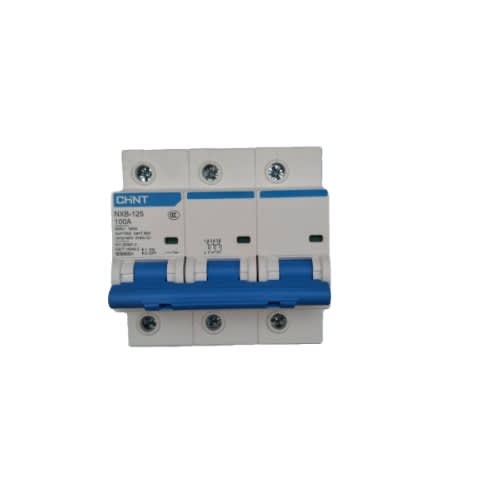 CHINT - 3 Pole Ac Circuit Breaker - 100amps