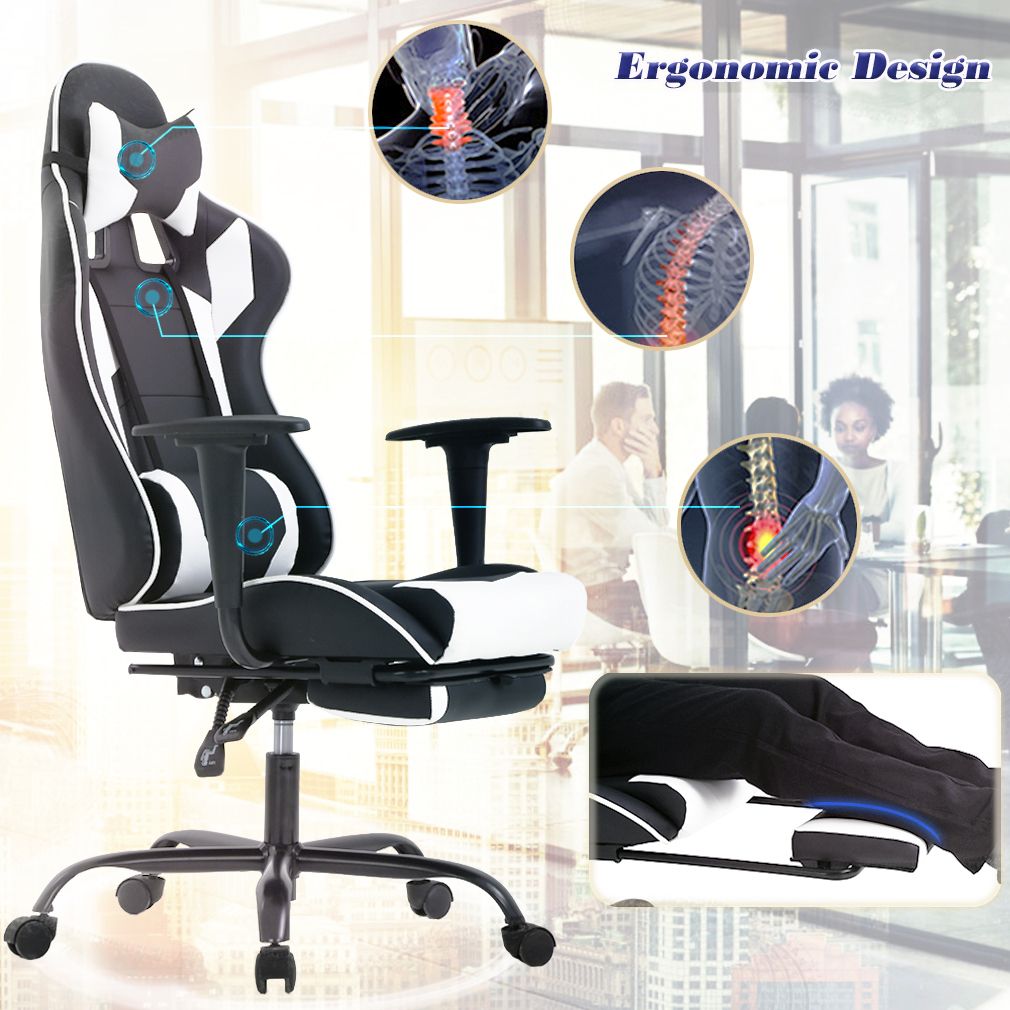 COLLIX Gaming Chair With Footrest (Lagos Delivery Only)