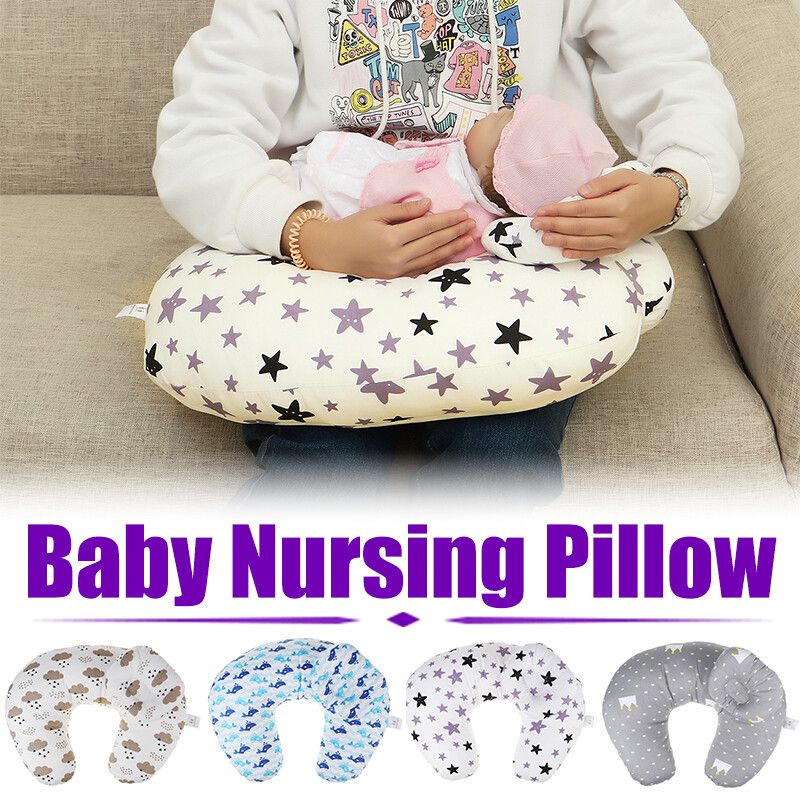 Baby Nursing Feeding Pillow Pillowcase U-shaped Moms And Babies Feeding Cushion Maternity Newborn Home Star