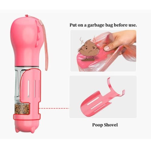 Water & Food Feeder & Rubbish Bag X 1