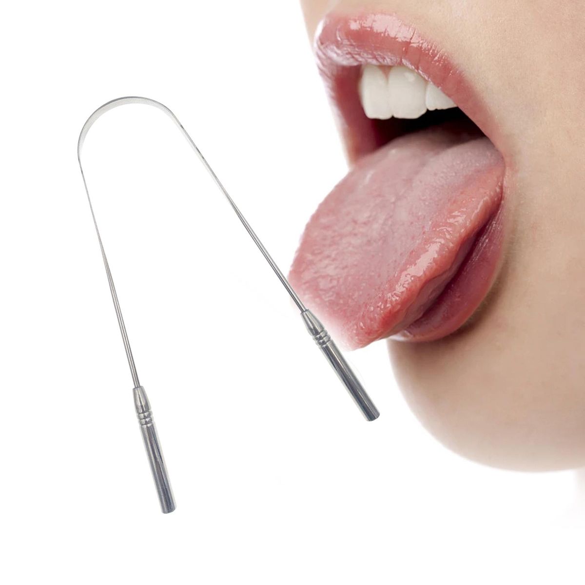 Scraper  Cleaning Tool Metal For Adults Reusable U Shape