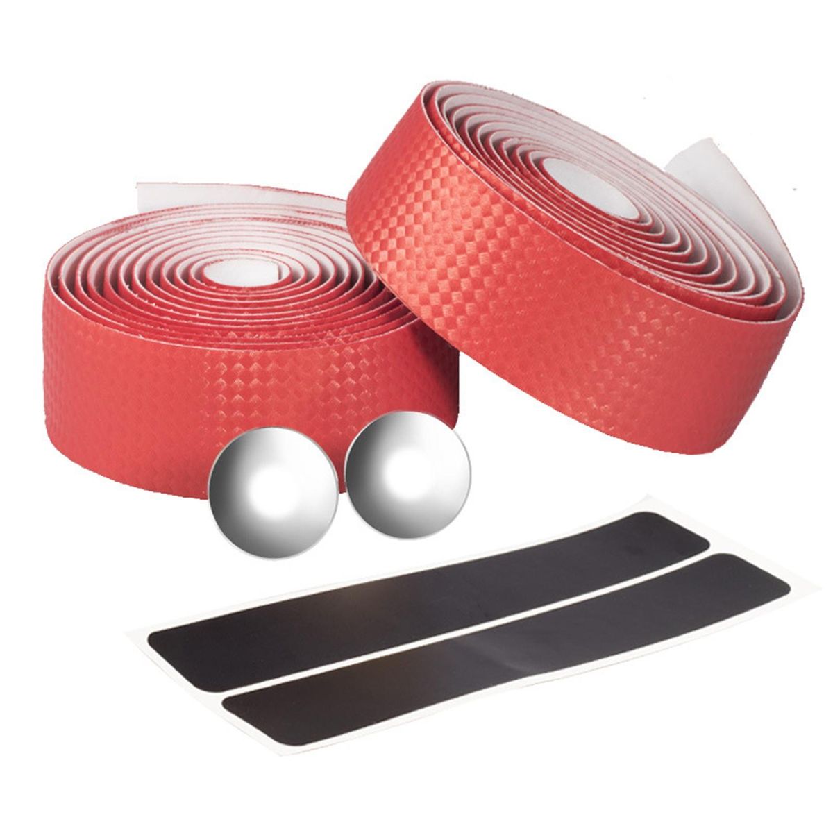 1 Set Bike Handlebar Tape Cycling Handle Bar Wrap Bike Handlebar Tape Red
