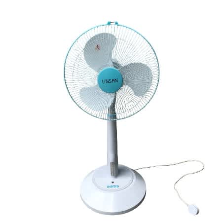16'' Rechargeable Standing Fan With Remote