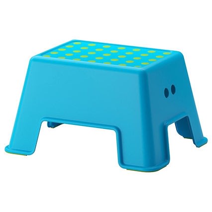 Bolmen Step Stool -  Blue