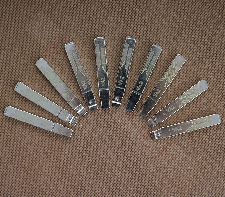 Va2t Engraved Line Key Blade For Peugeot 307 408 C