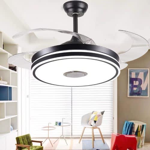 Chandelier Ceiling Led Light - Fan With Remote Control 500mm