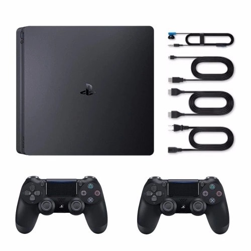 Playstation 4 Slim 500gb+extra Dualshock 4 Controller Bundle