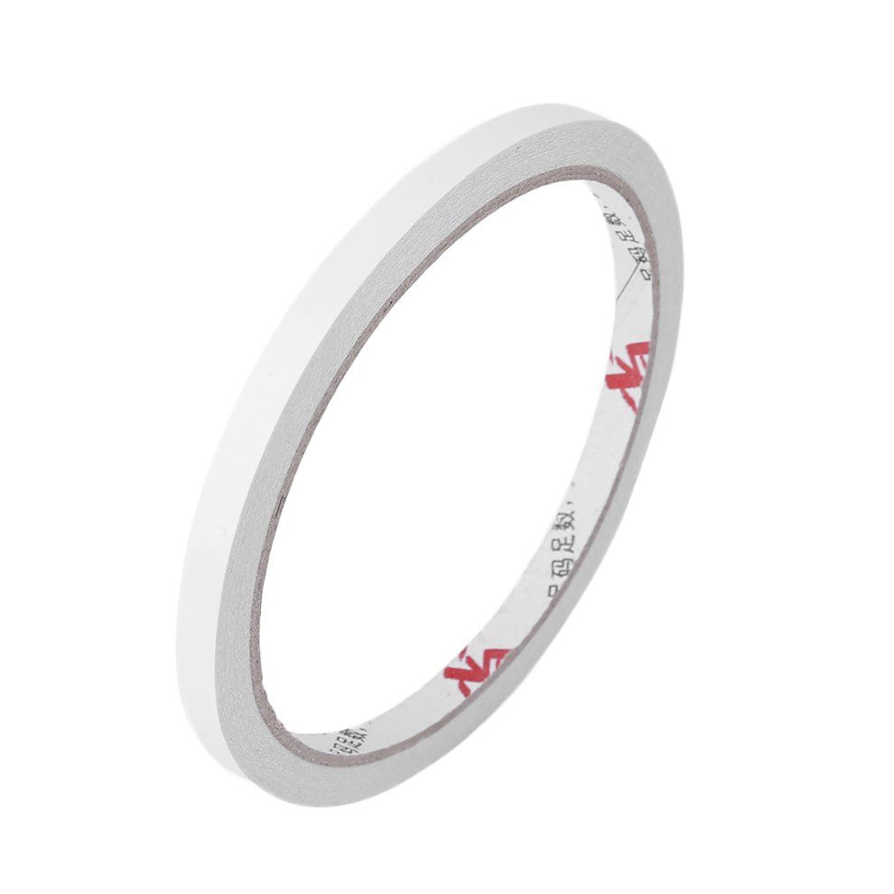 6MM Strong Adhesion Double Sided Sticky Tape Powerful Doubles Faced Adhesive White