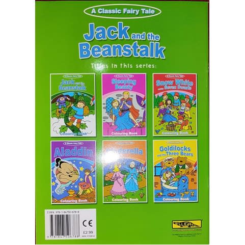 A Classic Fairy Tale Colouring Book, Jack And The Beanstalk