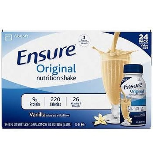 Ensure Vanilla Nutrition Shake - 24 Pack Of 237ml
