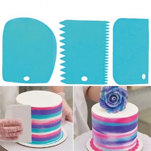 3 In 1 Fondant Cake Bread Dough Scraper