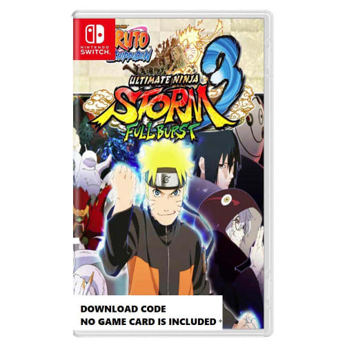 Nintendo Switch Naruto Ultimate Ninja Storm 3 Full Burst [code In A Box]