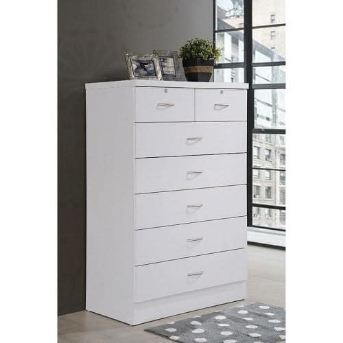 Bouldin 7-drawer Chest - White