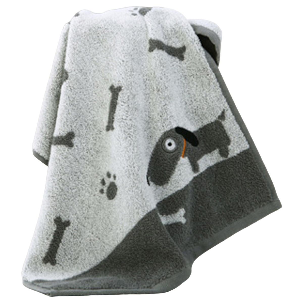 Bathroom Towel Kids Adults Face Hands Body Cleaning Towel Rug Grey