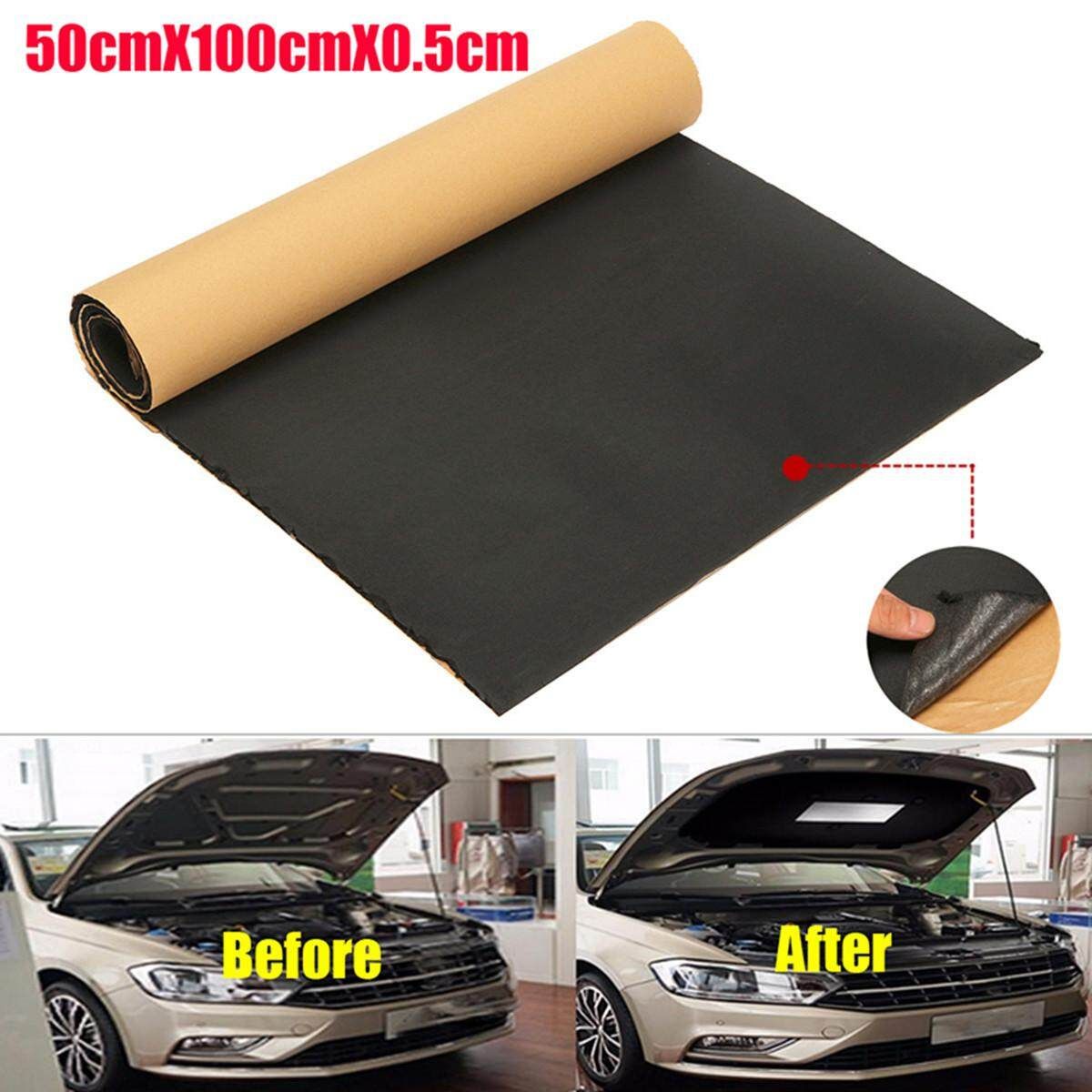 5mm Car Auto Sound Proofing Deadening Insulation Closed Cell Foam 50X100cm New