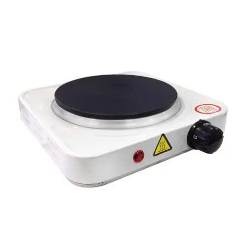 Single Burner Hot Plate- White