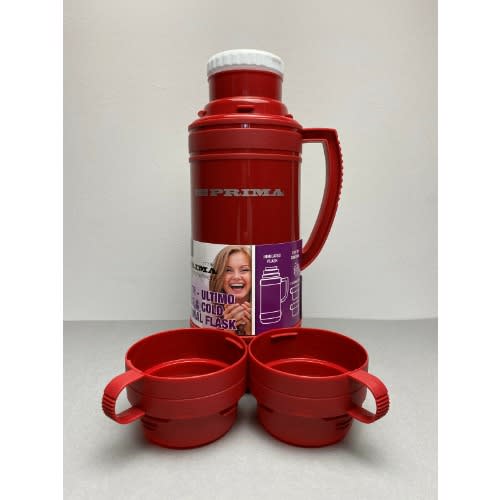 Ultimo Hot & Cold Thermal Insulated Vacuum Flask - 1.0L - Red