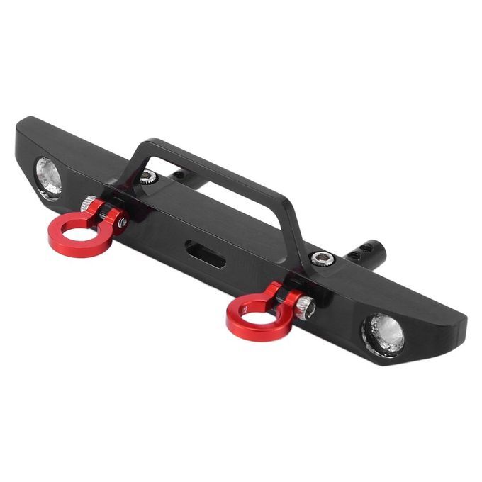 Bumper For Axial S X24 90081 1/24  Ulation Model Aluminum Alloy Parts-black