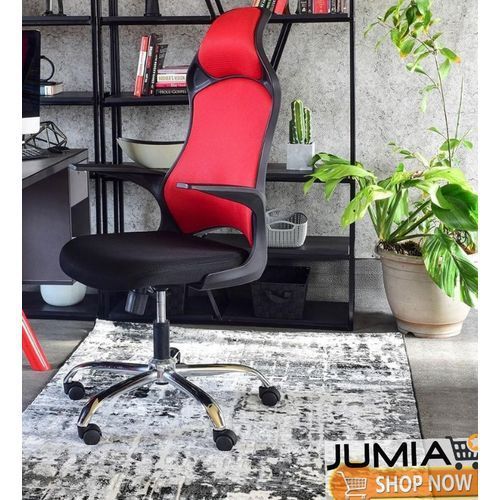 Ergonomic  Swivel  Mesh  High Back Chair With (Headrest)