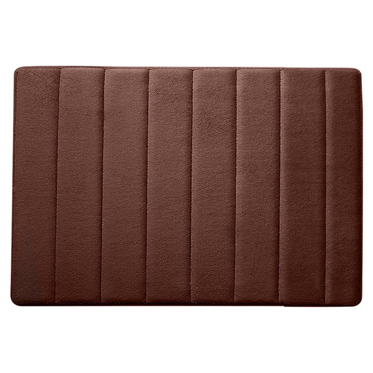 Bathroom Carpet Friendly to Skin Bathroom Mat Brown