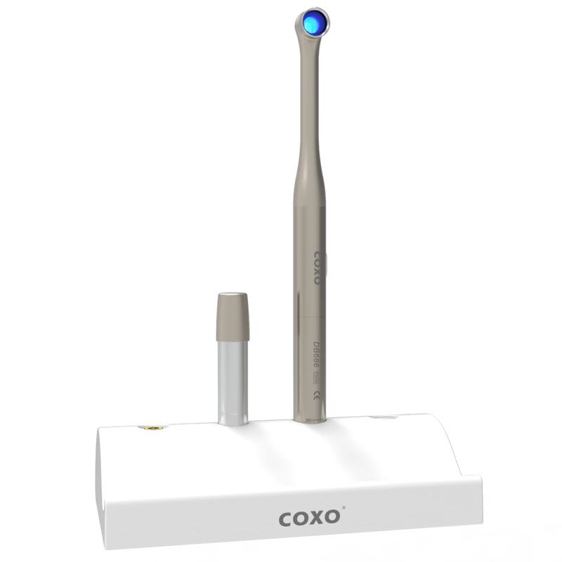 COXO DB686 NANO Dental Curing Light Wireless Led Dental Lights Curing Lamps Cordless Adjustable Blue Light Curing Machine Solidify Dental Tools