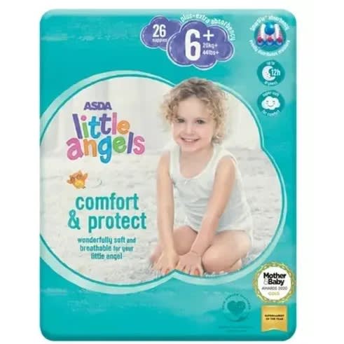 Little Angels Size 6+ 26 Nappies