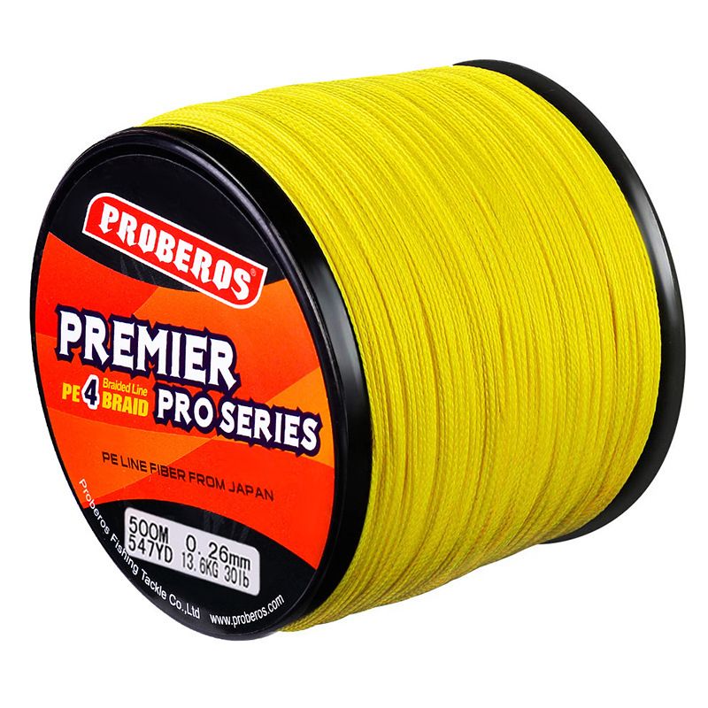 Wire For Saltwater Line 4 Strong Multicolor Super PE Braided Fishing Multifilament 500M PE Fishing Strands Line