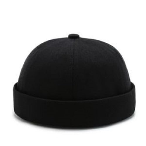 Unisex Brimless Cap - Black